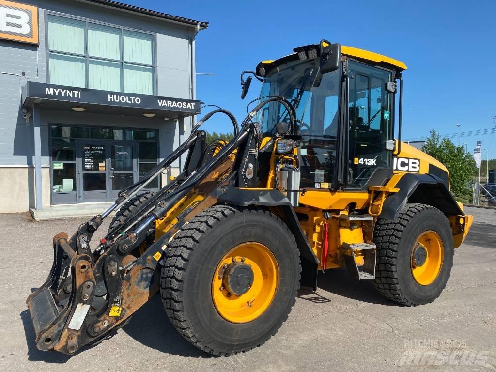 JCB 413 K T4F Læssemaskiner på hjul