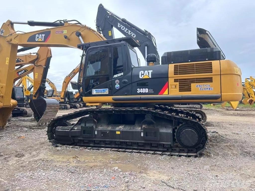CAT 340 Gravemaskiner på larvebånd