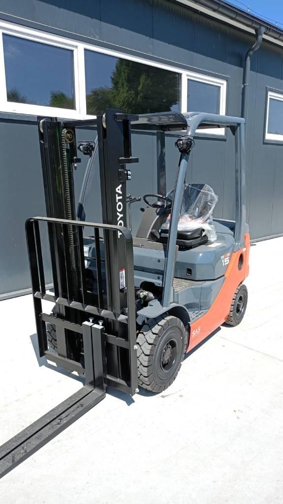 Toyota 8FDF15 Diesel gaffeltrucks