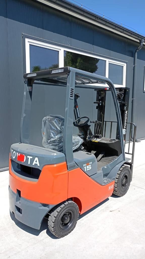 Toyota 8FDF15 Diesel gaffeltrucks