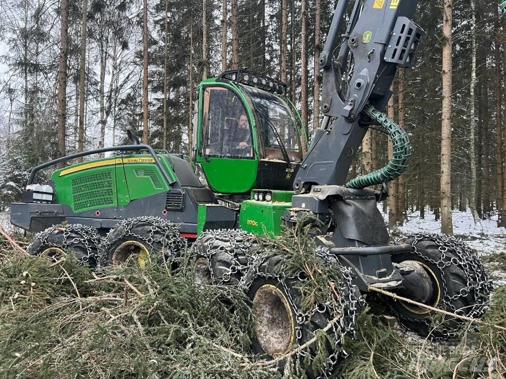 John Deere 1170G Skovningsmaskiner
