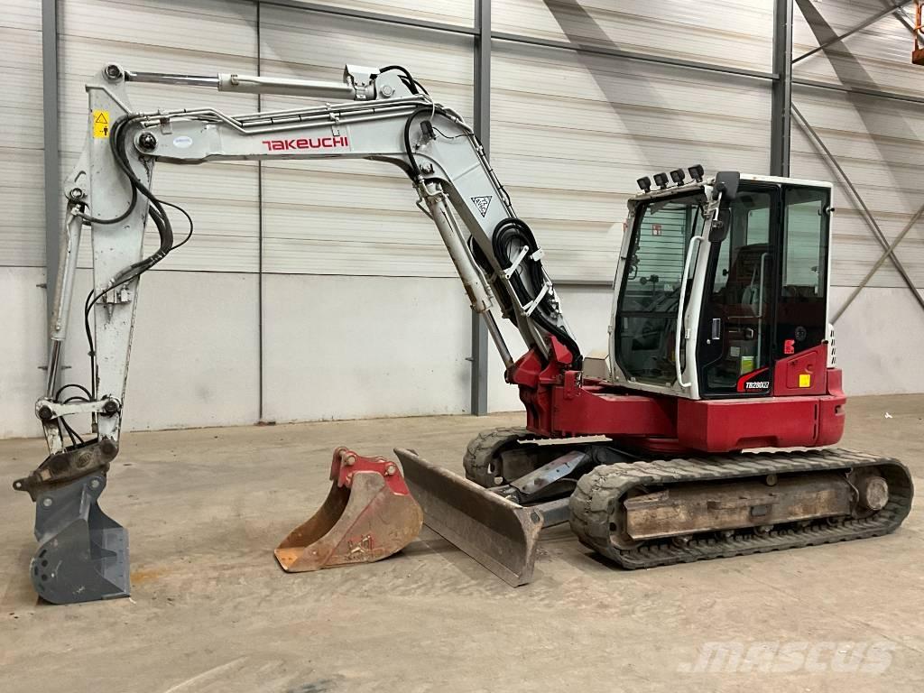 Takeuchi TB 280 FR Midi-gravemaskiner 7t - 12t