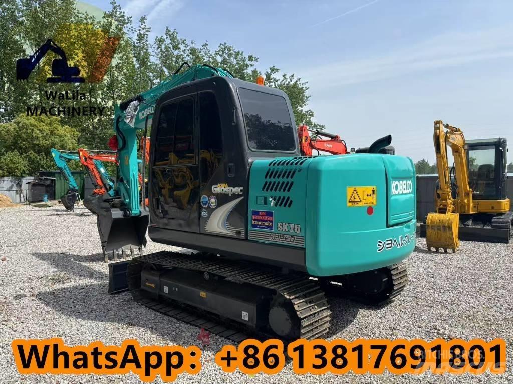 Kobelco SK 75 Minigravemaskiner