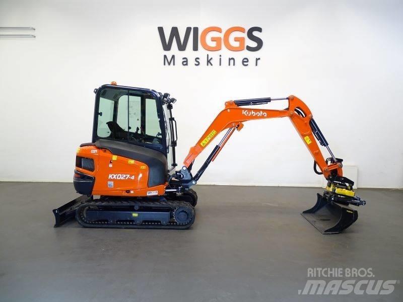 Kubota KX 027-4 Minigravemaskiner