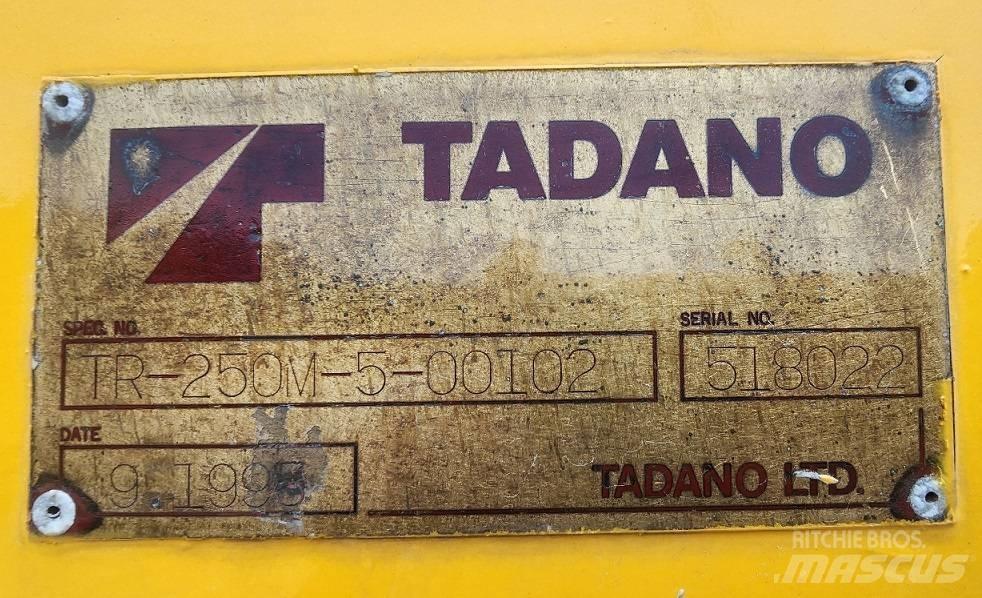 Tadano TR250M-5 Kraner til hårdt terræn