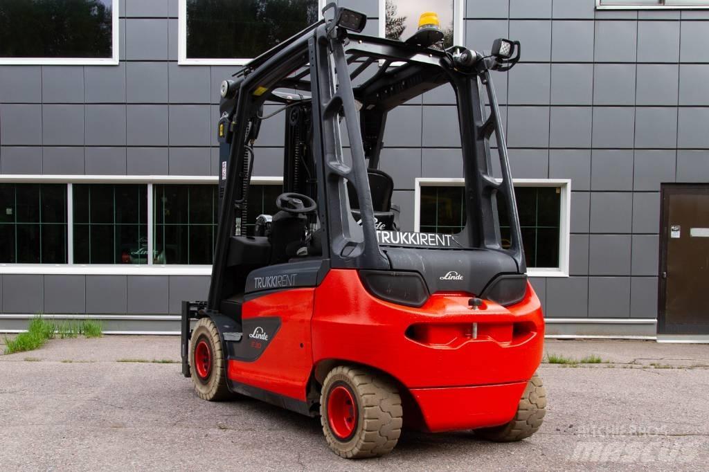 Linde E30-01 El gaffeltrucks