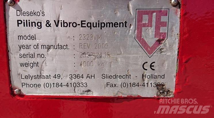 PVE 2323VM Hydrauliske vibratorer