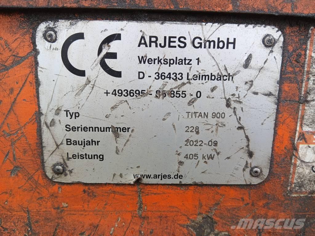 Arjes Titan 900 Affaldskværn