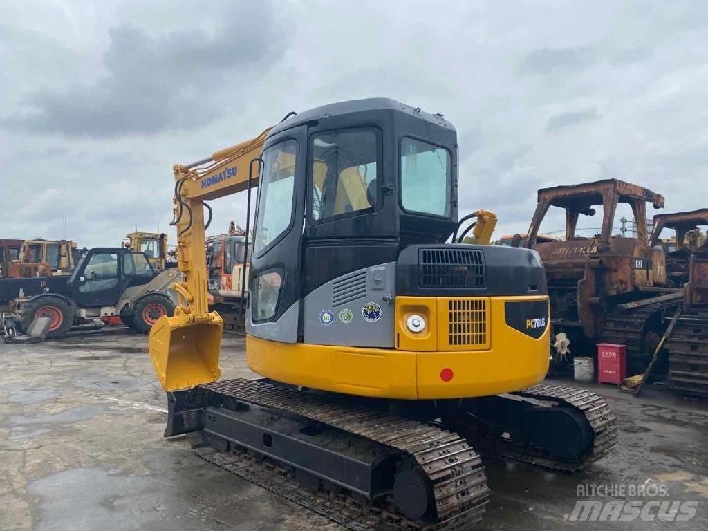 Komatsu pc78us Midi-gravemaskiner 7t - 12t
