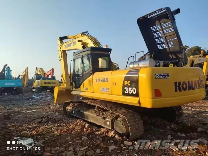 Komatsu PC 350 Gravemaskiner på larvebånd