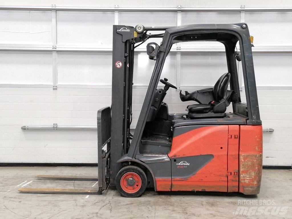 Linde E16H-02 El gaffeltrucks