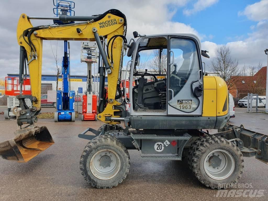 Wacker Neuson EW100 Gravemaskiner på hjul