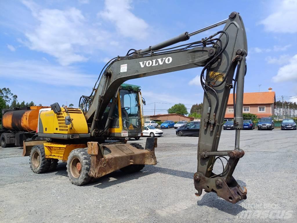 Volvo EW 160 B Gravemaskiner på hjul