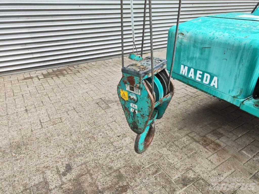 Maeda MC 405 CRME Kraner på larvebånd