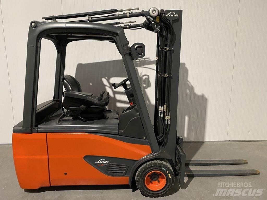 Linde E18L-02 El gaffeltrucks