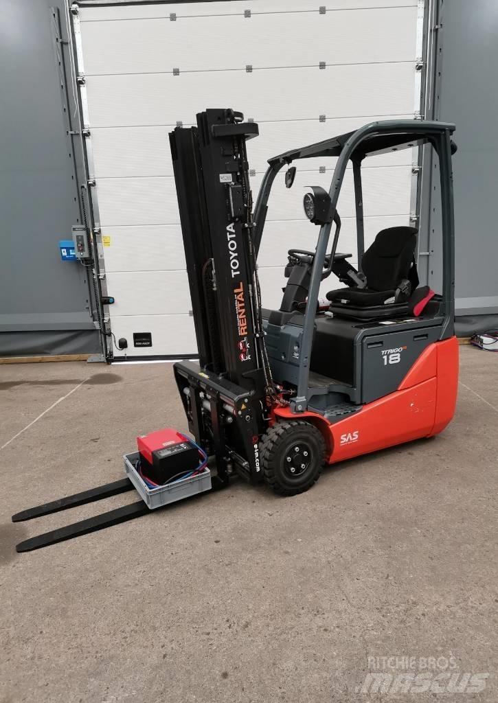 Toyota 8FBEK18T El gaffeltrucks