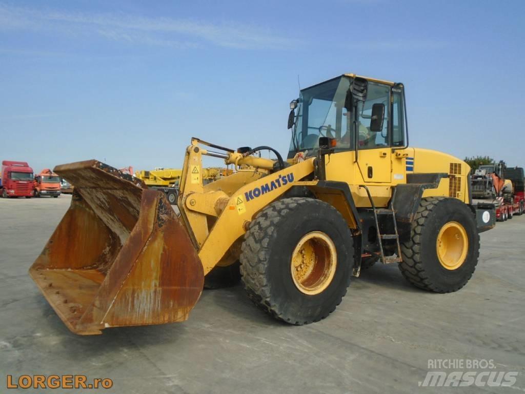 Komatsu WA200-5 Læssemaskiner på hjul