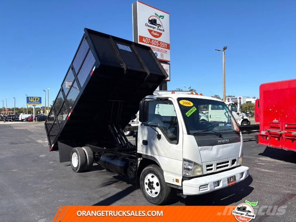 Isuzu NPR Lastbil med lad/Flatbed