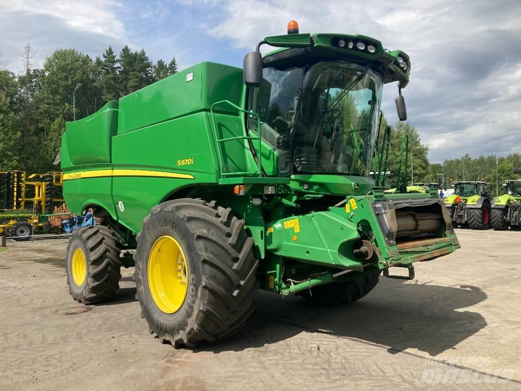John Deere S 670 i Mejetærskere