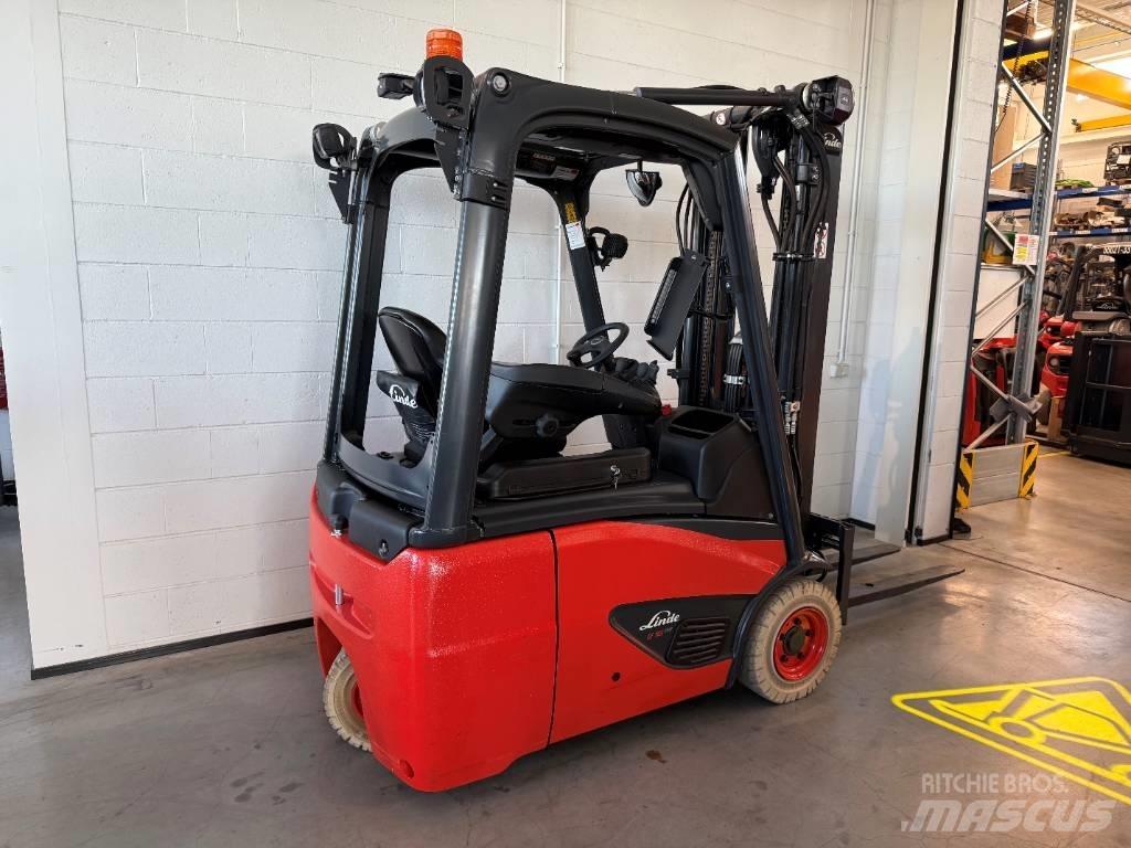 Linde E16C/386-02 El gaffeltrucks