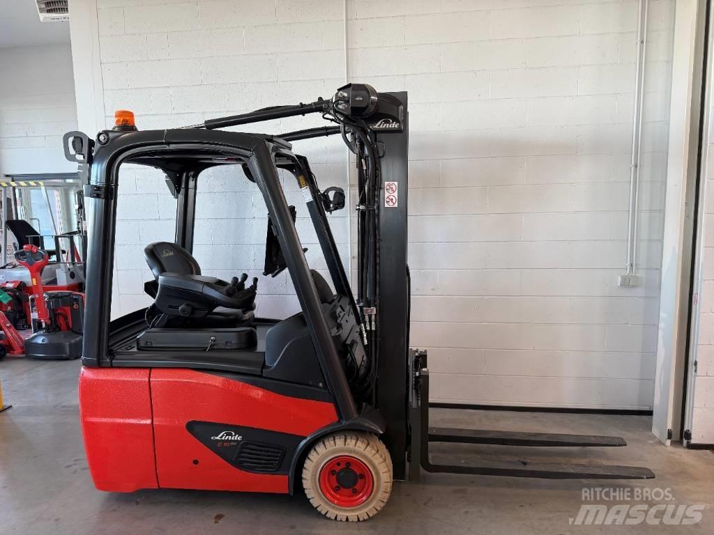 Linde E16C/386-02 El gaffeltrucks
