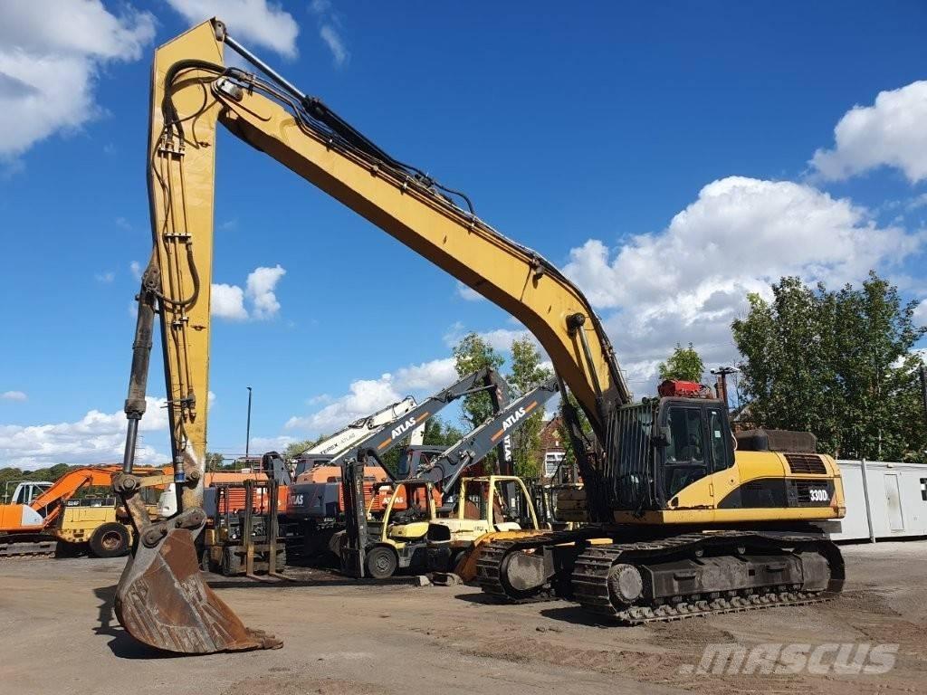 CAT 330 D L Gravemaskiner med lang gravebom