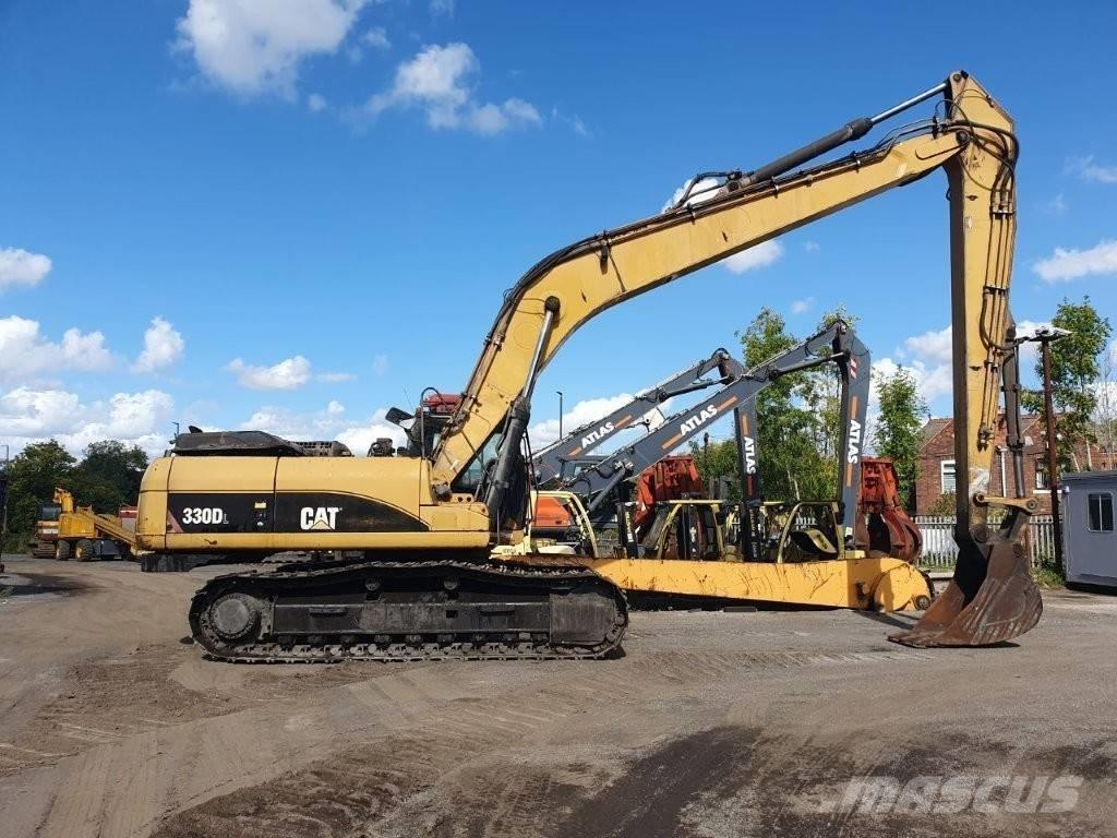 CAT 330 D L Gravemaskiner med lang gravebom