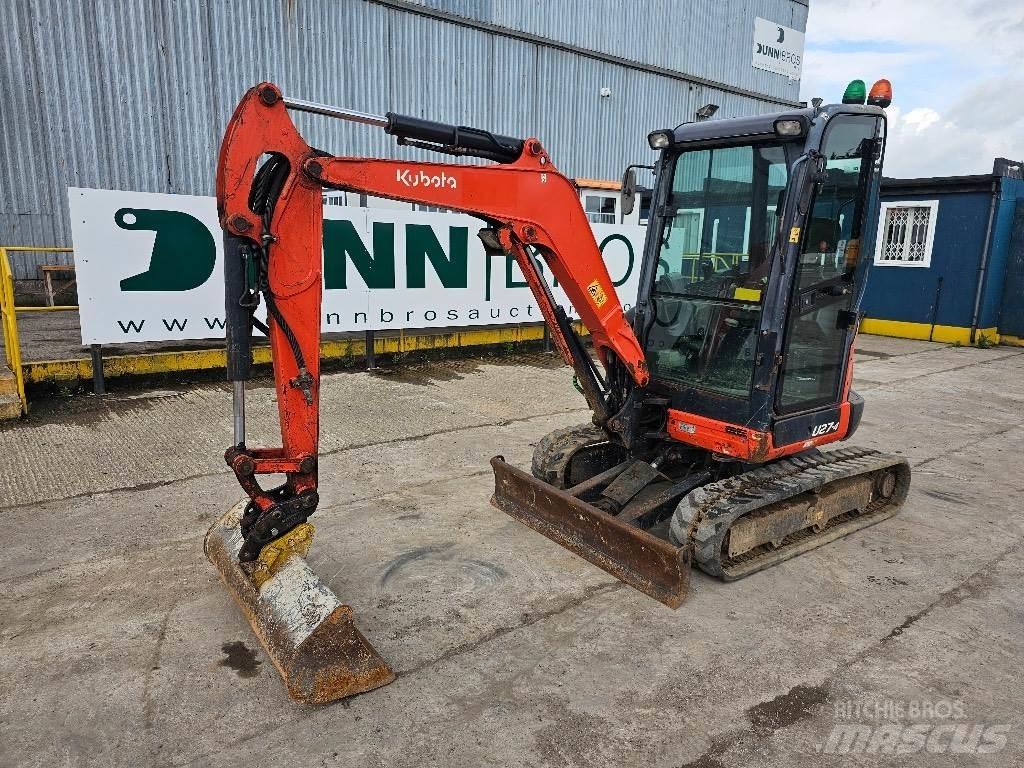 Kubota U 27-4 Minigravemaskiner