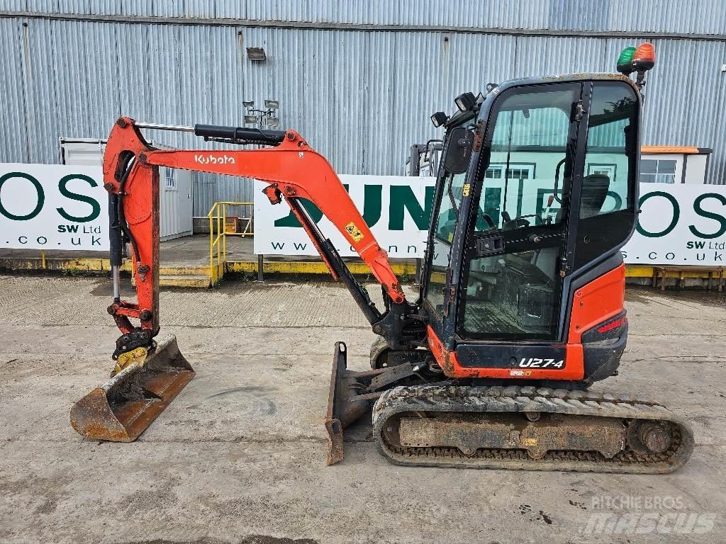 Kubota U 27-4 Minigravemaskiner