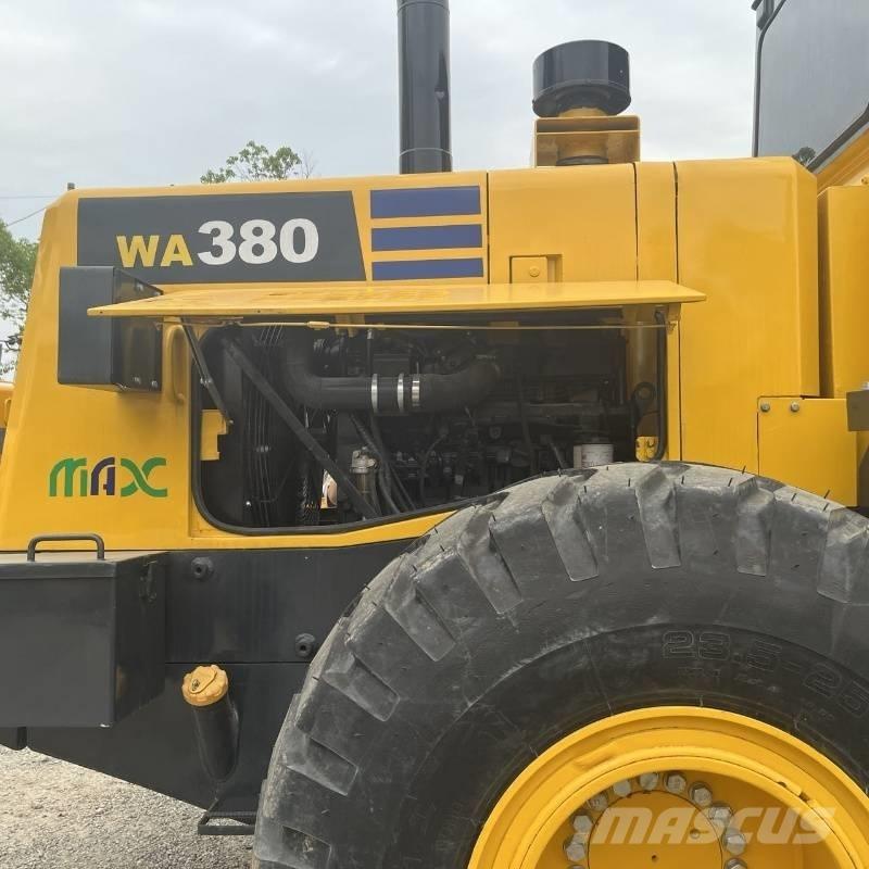 Komatsu WA 380 Læssemaskiner på hjul