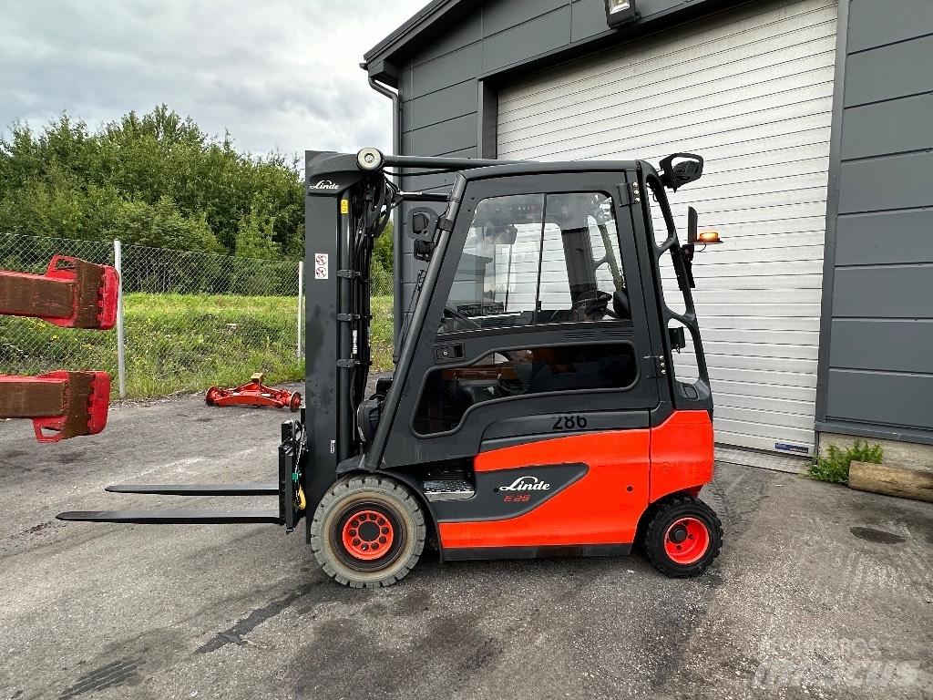 Linde E 25 -01 El gaffeltrucks