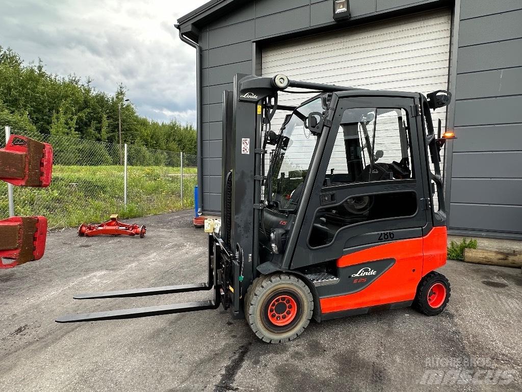 Linde E 25 -01 El gaffeltrucks