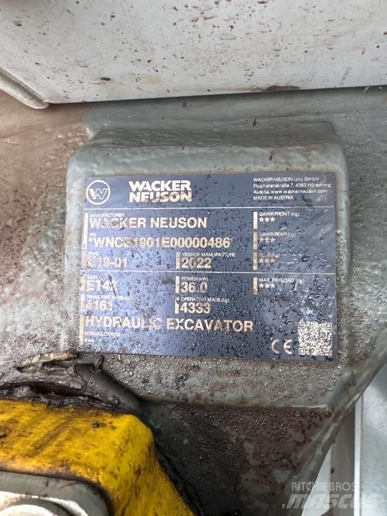 Wacker Neuson ET42 Gravemaskiner på larvebånd