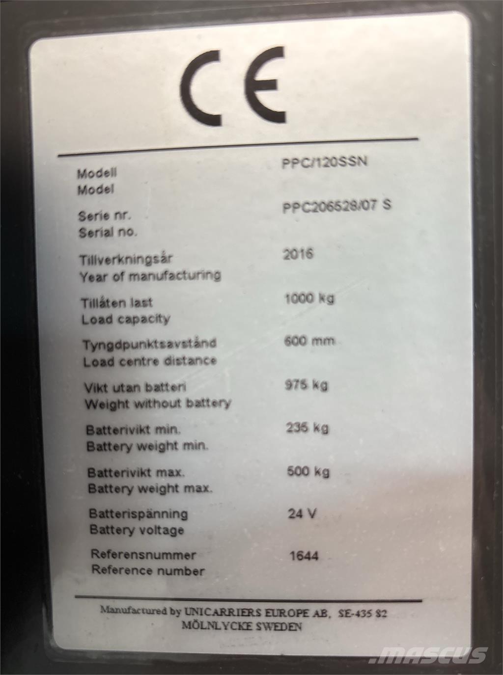 Atlet PPC120 Plukketruck, lav