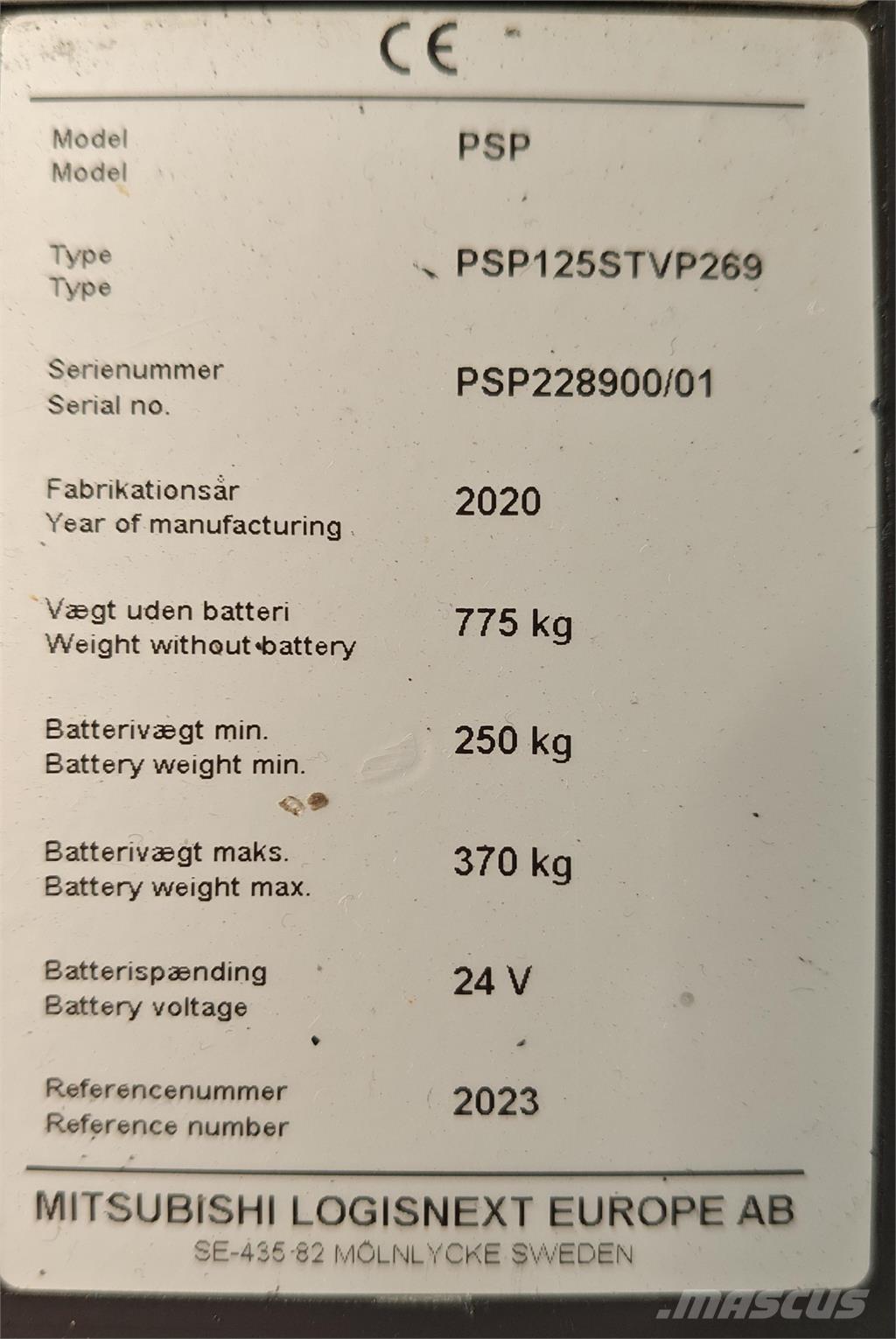 Atlet PSP125 Selvkørende stablere