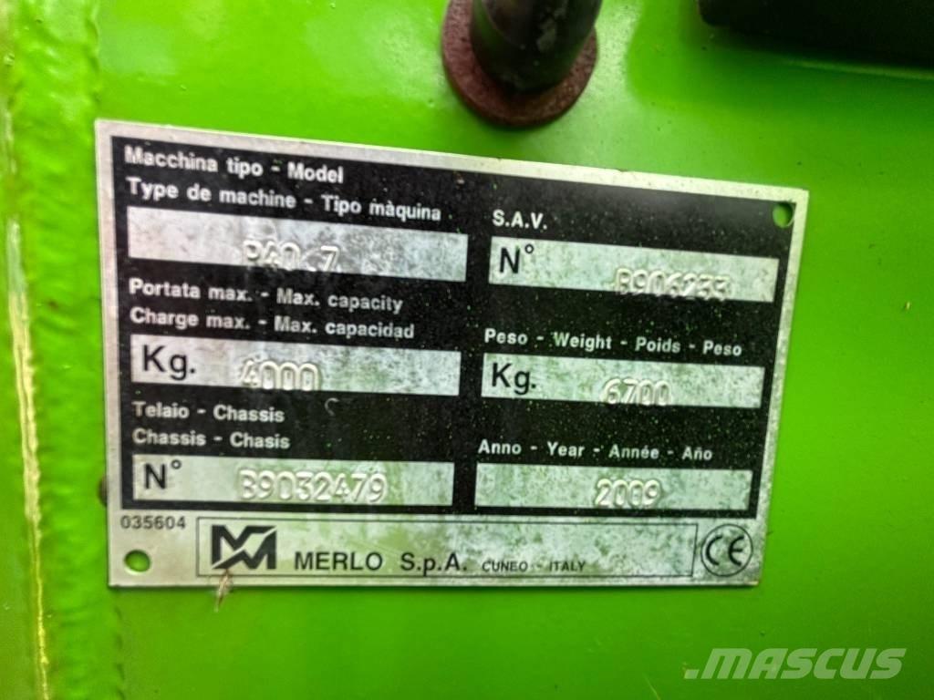 Merlo P 40.7 Teleskoplæssere til landbrug