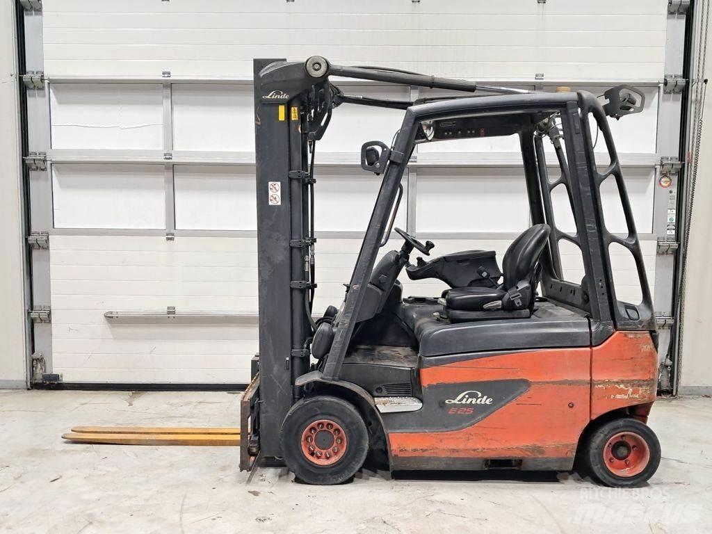 Linde E25-01 El gaffeltrucks