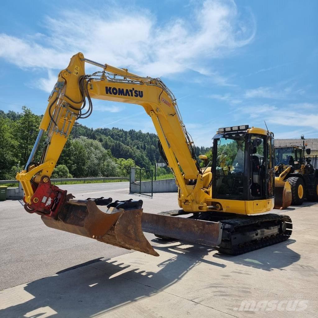 Komatsu PC 88 MR-10 Midi-gravemaskiner 7t - 12t