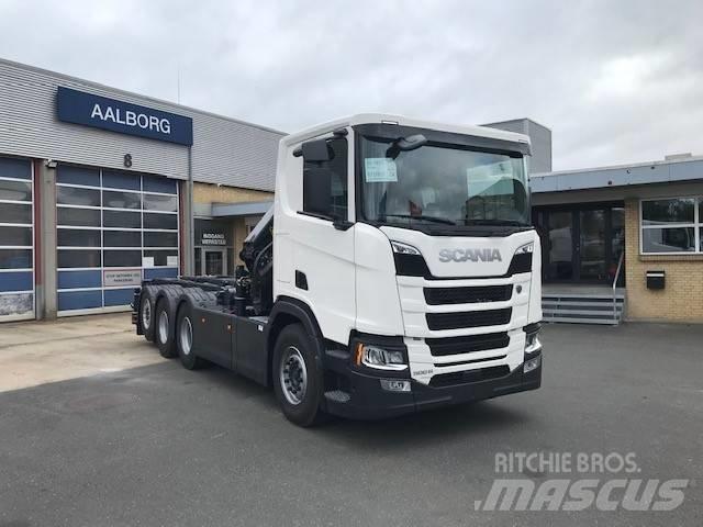 Scania R 500 Lastbil med kran