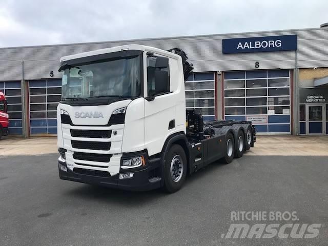 Scania R 500 Lastbil med kran