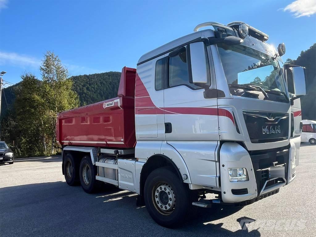 MAN TGX 26.580  6x4 Lastbiler med tip