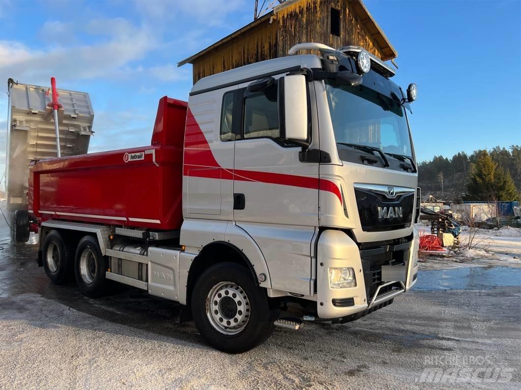 MAN TGX 26.580  6x4 Lastbiler med tip