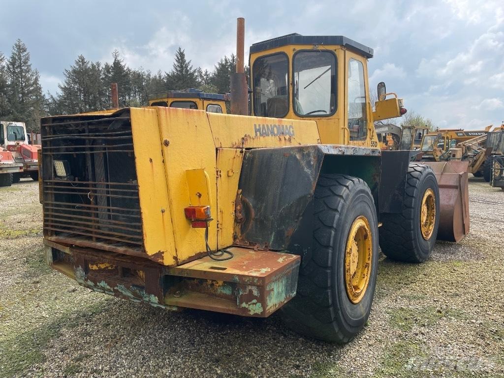 Hanomag 55D Læssemaskiner på hjul