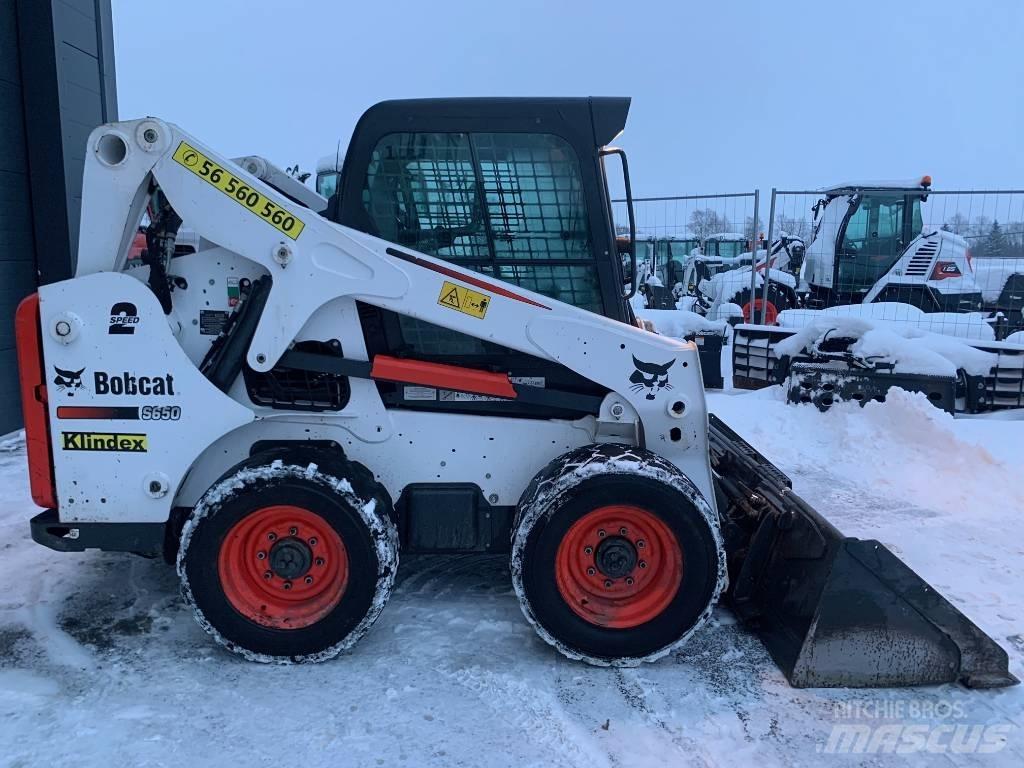Bobcat S 650 HF Minilæsser - skridstyret