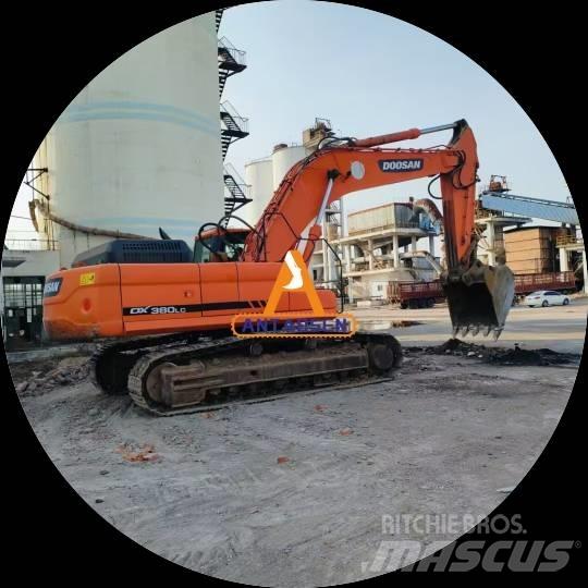 Doosan DX 380 LC Gravemaskiner på larvebånd