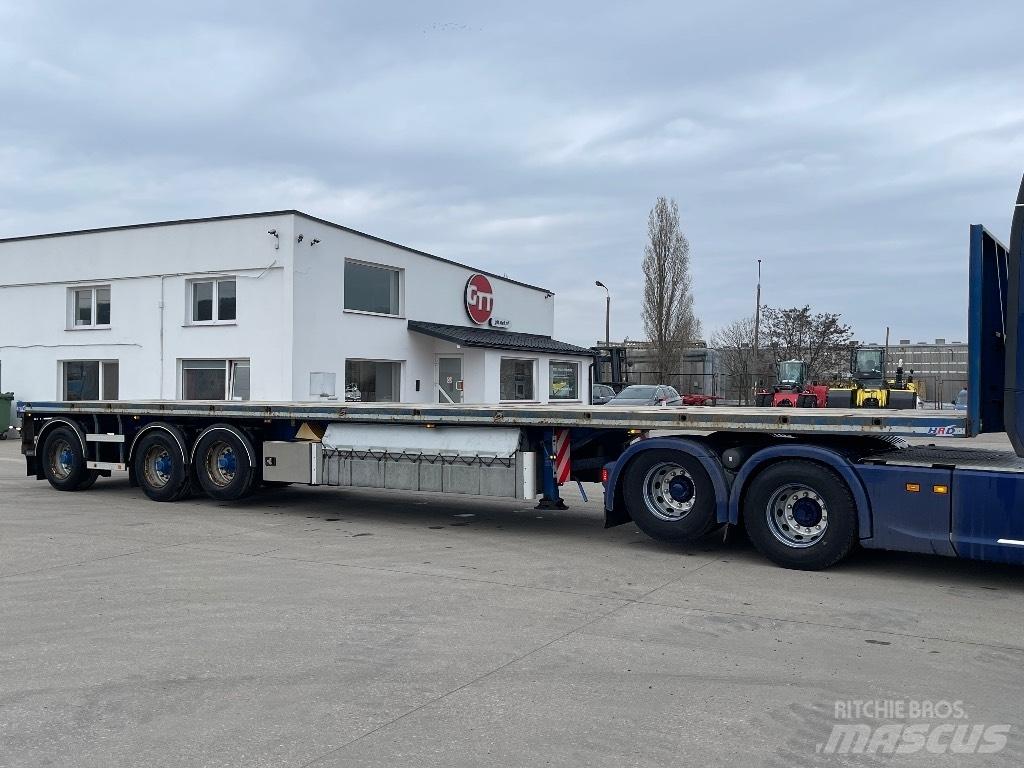 HRD Platform Semi-trailer med lad/flatbed