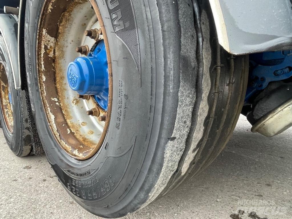HRD Platform Semi-trailer med lad/flatbed