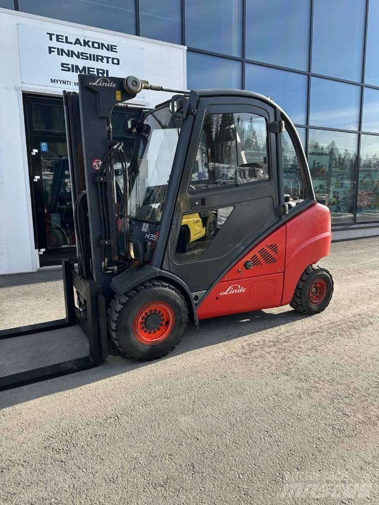 Linde H35D Diesel gaffeltrucks