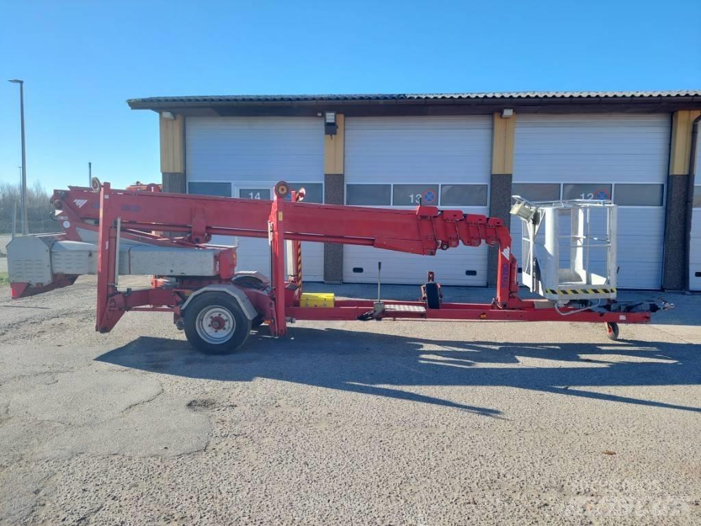 Ommelift 2500EBZ Trailermonterede lifte