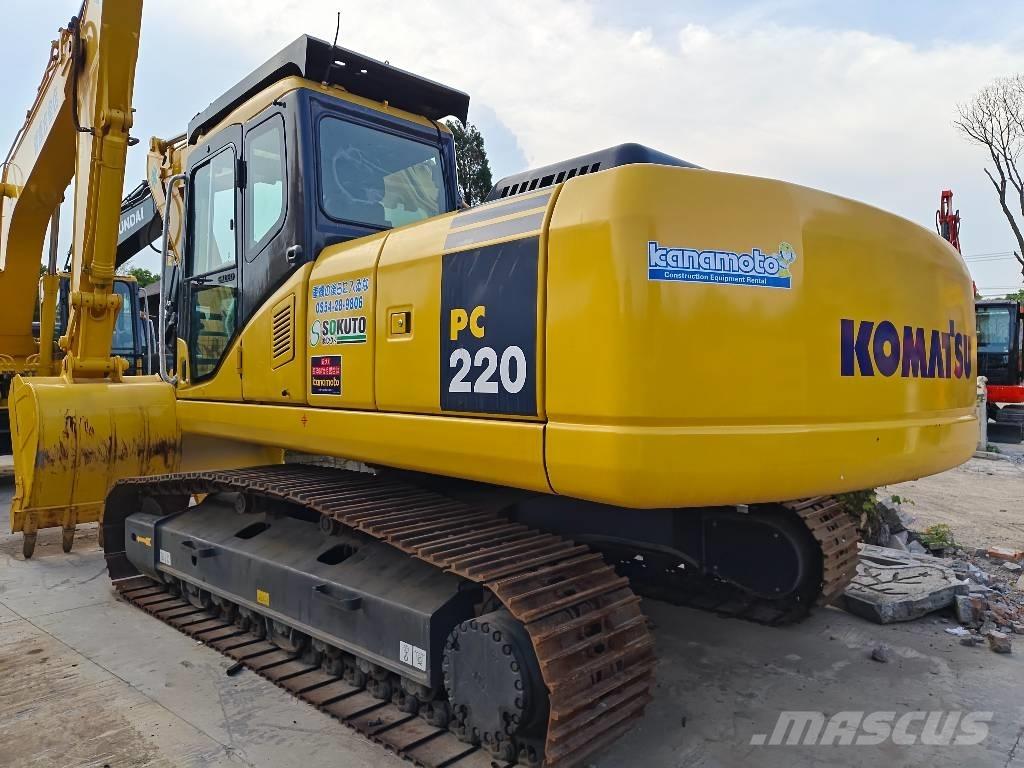 Komatsu PC 220-7 Gravemaskiner på larvebånd
